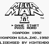 Game Boy Game Genie Codes: Megaman II (U)